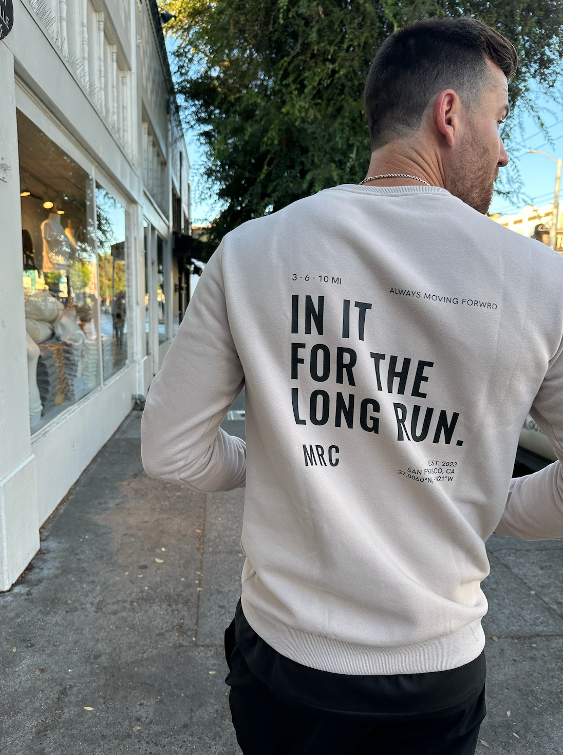 MRC Winter 2024 Edition Crewneck Sweater - "In It For the Long Run"