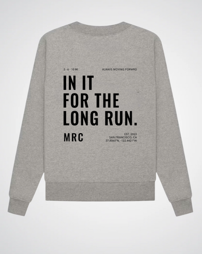 MRC Winter 2024 Edition Crewneck Sweater - "In It For the Long Run"